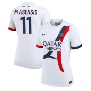 Paris Saint-Germain Marco Asensio #11 Dámské Venkovní Dres 2024-25 Krátký Rukáv